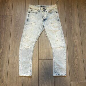 G-Star Raw Lightwash Distressed Denim Jeans